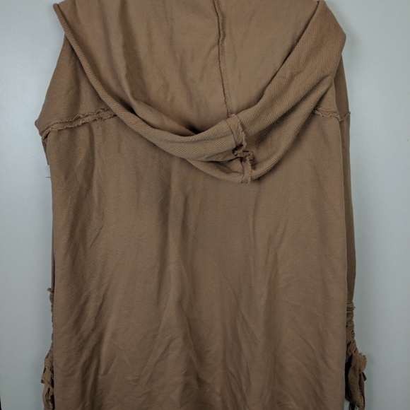 Free People Get Yer Gauze Hooded Cardigan - Picture 2 of 5